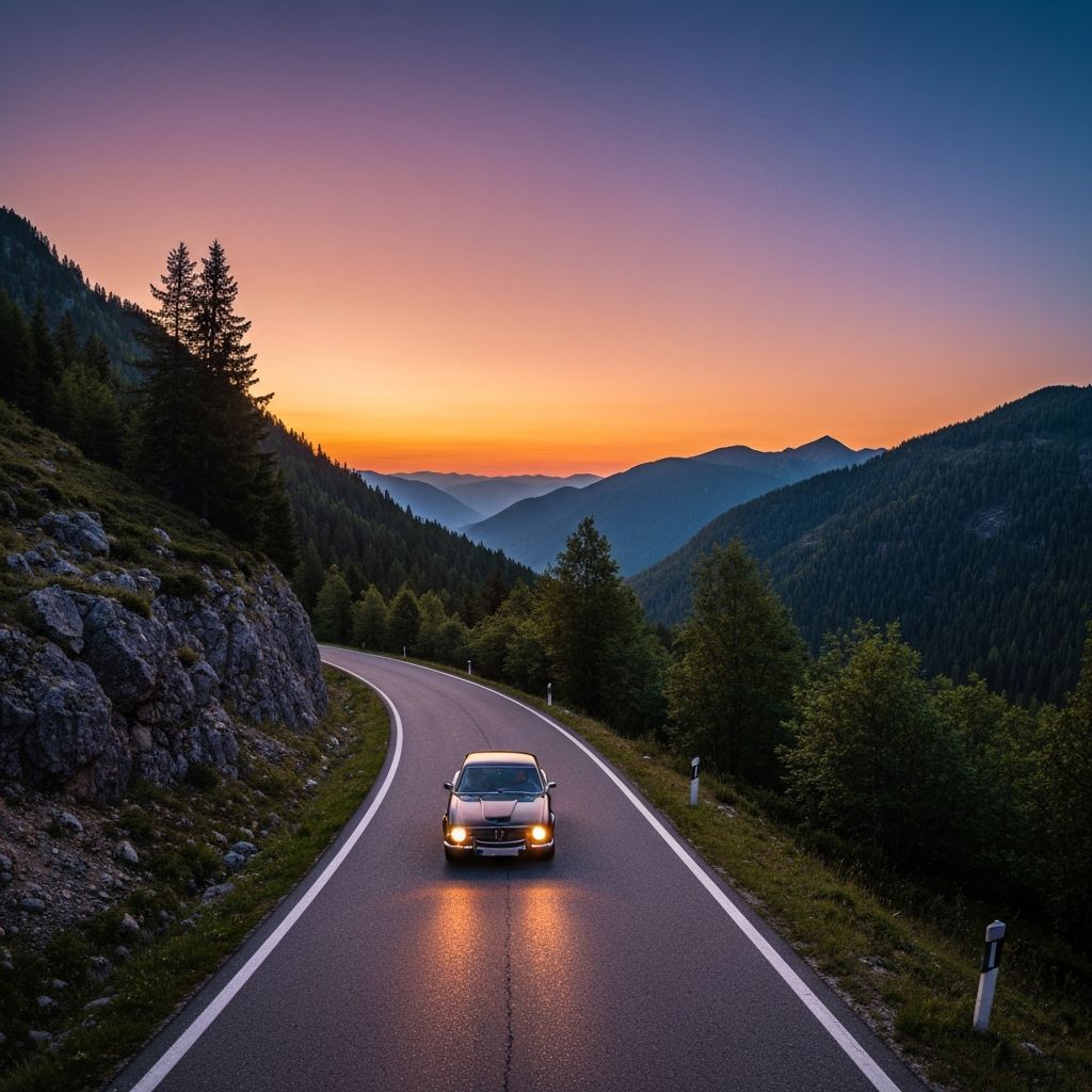 Scenic Mountain Road